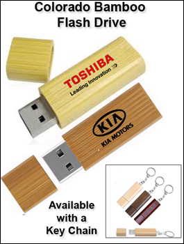 Colorado Bamboo Flash Drive